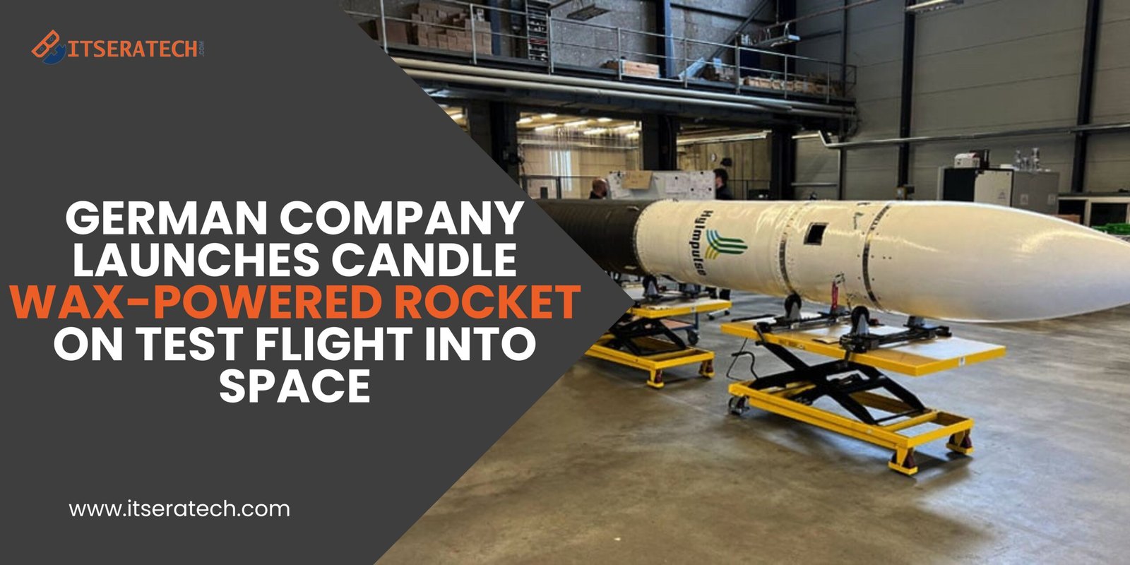 German Company Launches Candle Wax-Powered Rocket On Test Flight Into Space